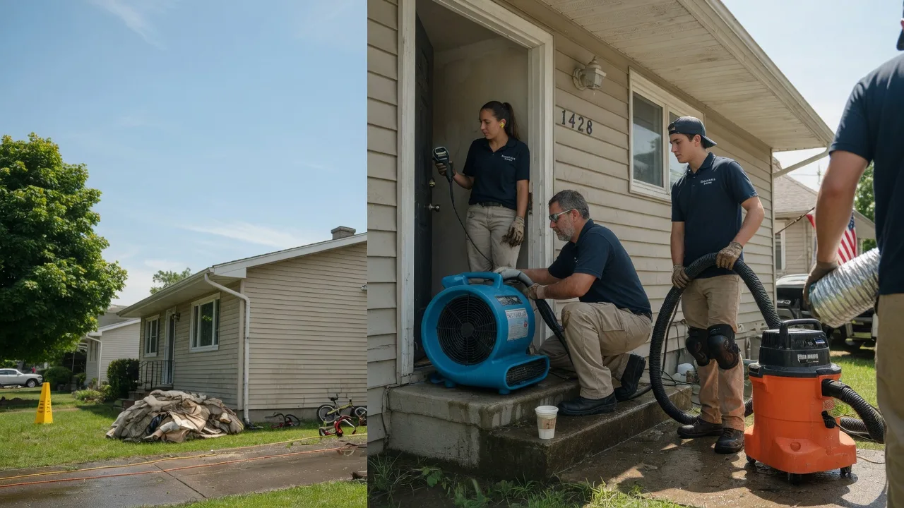Water Damage Restoration in Dennison, OH near me